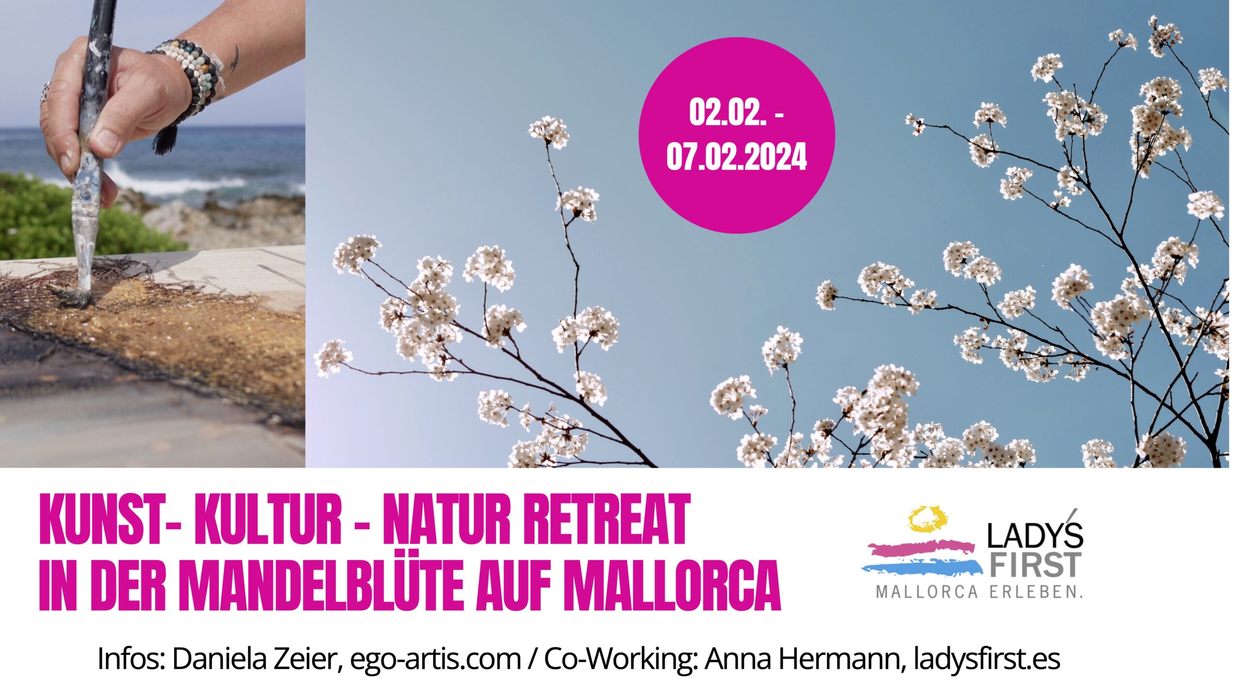 Titelbild Mandelblüte